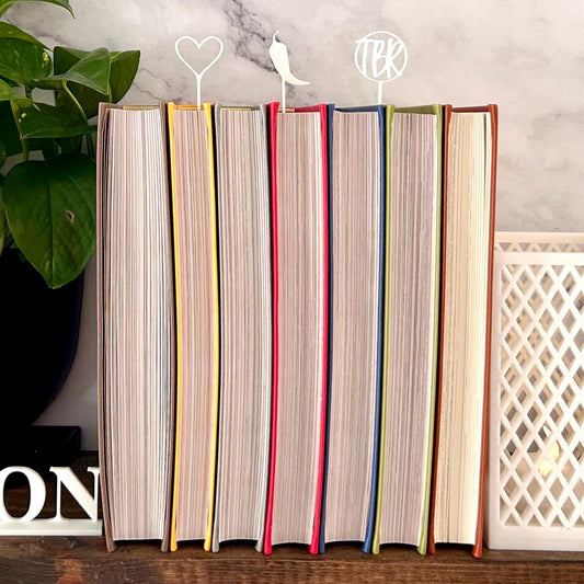 BOOK HALOS 5 PACK| Book Topper |Book Decor |Book Mark| Book Insert | Library Decorations | Bookshelf Decor | Book Lover Gift | 3D Printed