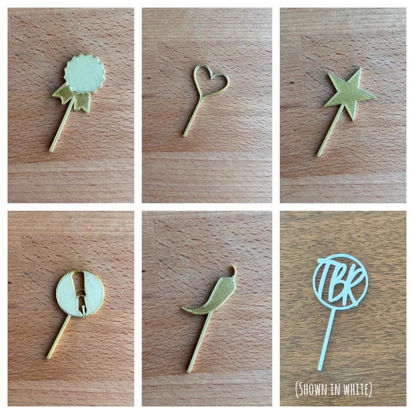 BOOK HALOS 5 PACK| Book Topper |Book Decor |Book Mark| Book Insert | Library Decorations | Bookshelf Decor | Book Lover Gift | 3D Printed