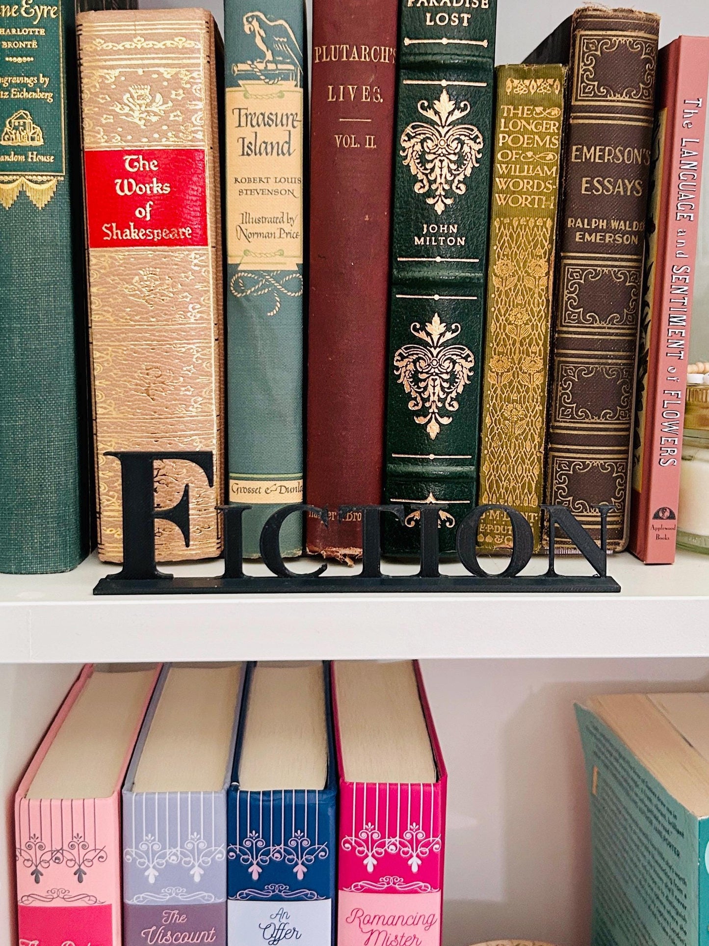 LIBRARY LEGENDS | Genre Signs | Bookshelf Signs | Bookish Gifts | Book Label| Reading | Bookshelf Labels | Book words