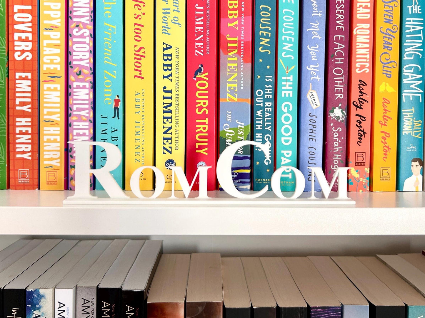 WHITE LIBRARY LEGENDS | Genre Signs | Bookshelf Signs | Bookish Gifts | Book Label| Reading | Bookshelf Labels | Book words